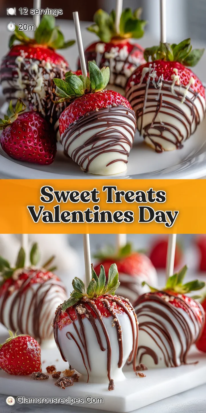 Close-up of a luscious, glossy chocolate-covered strawberry, revealing the juicy red fruit peeking through the dark coating.