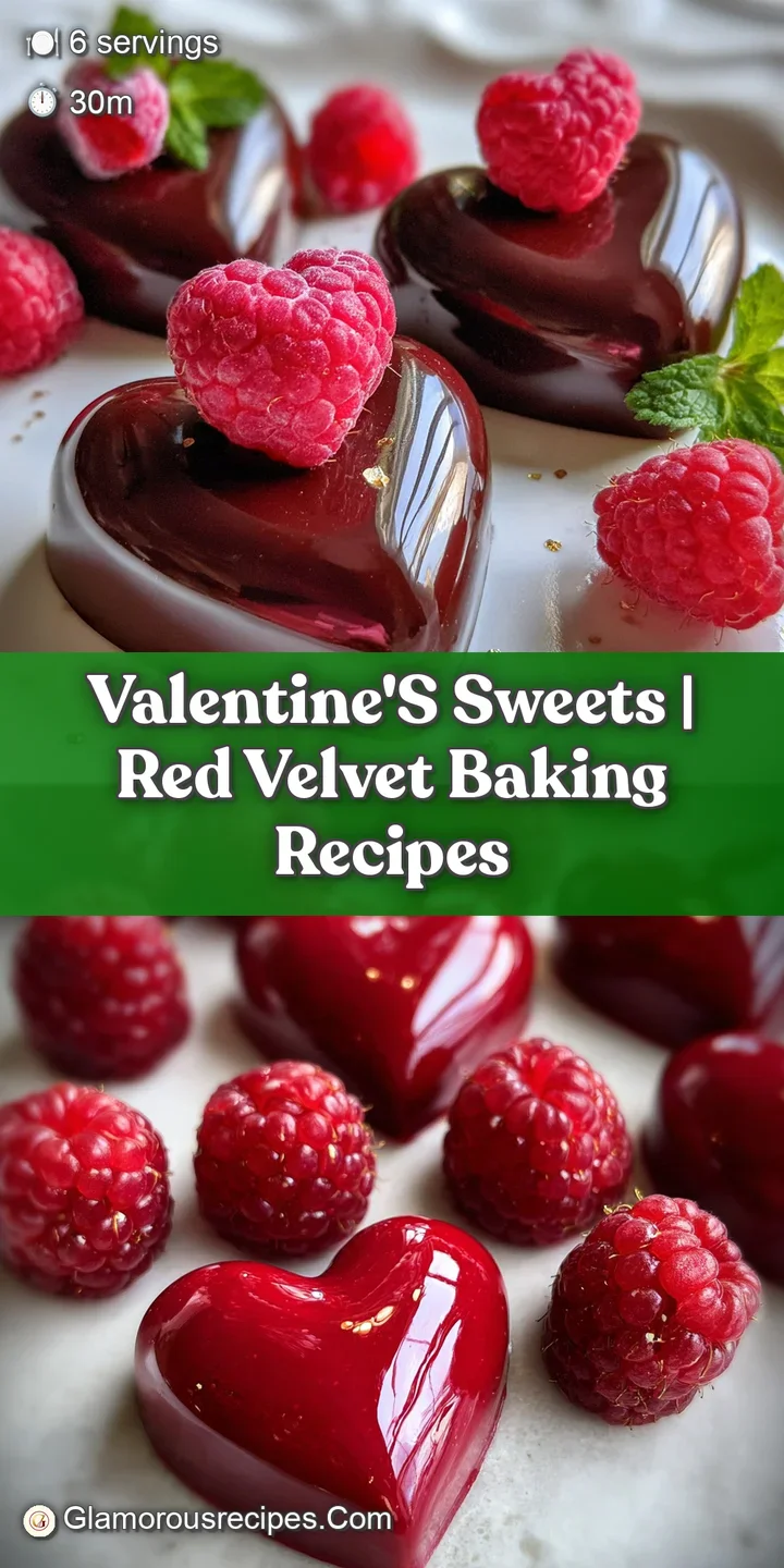 Close-up reveals the soft, crumbly texture of a ruby red velvet dessert, sprinkled with delicate powdered sugar, hinting a...