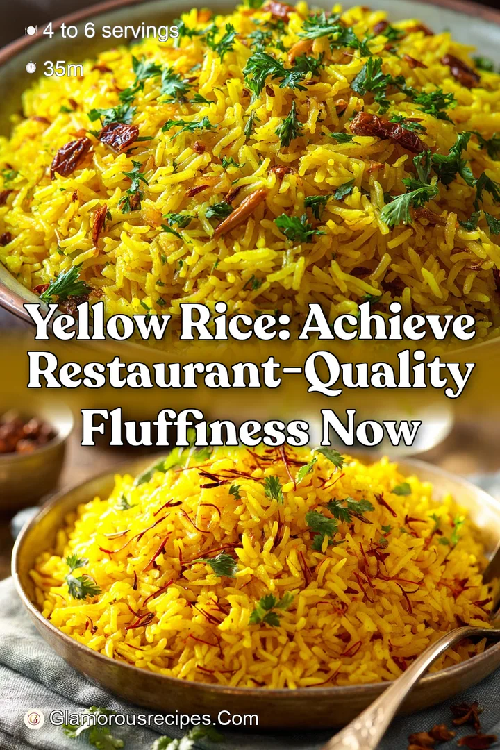 Yellow Rice: Achieve Restaurant-Quality Fluffiness Now