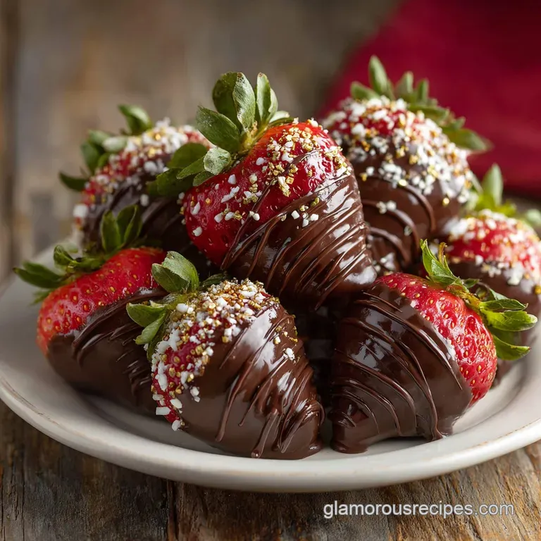 Strawberry Bouquet: Artisan Fruit Flowers