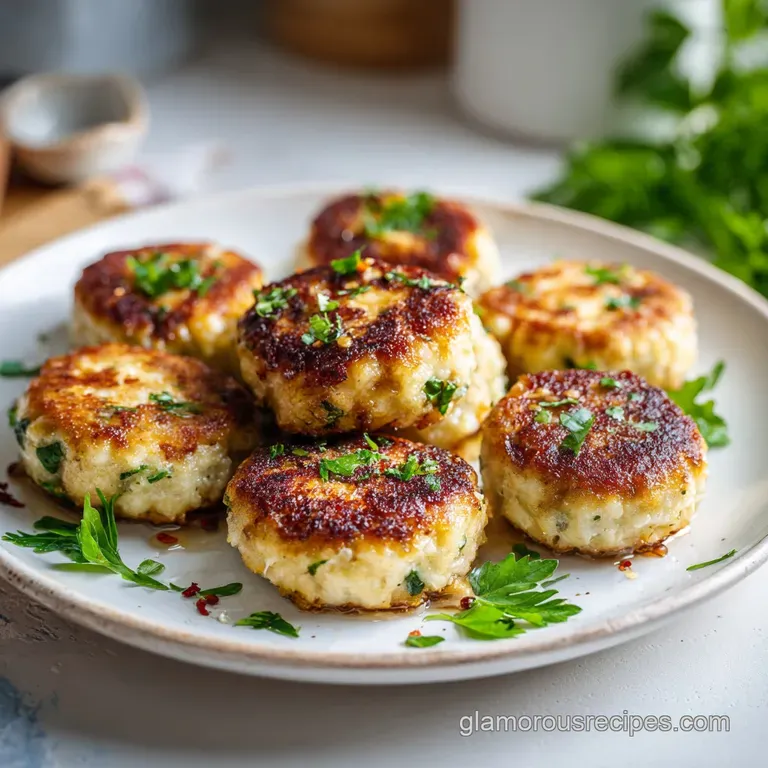 Two juicy Frikadellen patties glistening beside creamy mashed potatoes and vibrant green beans, ready to be enjoyed.