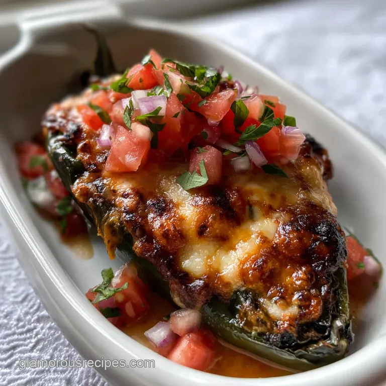 Best Poblano Pepper Recipes: Baked Rellenos
