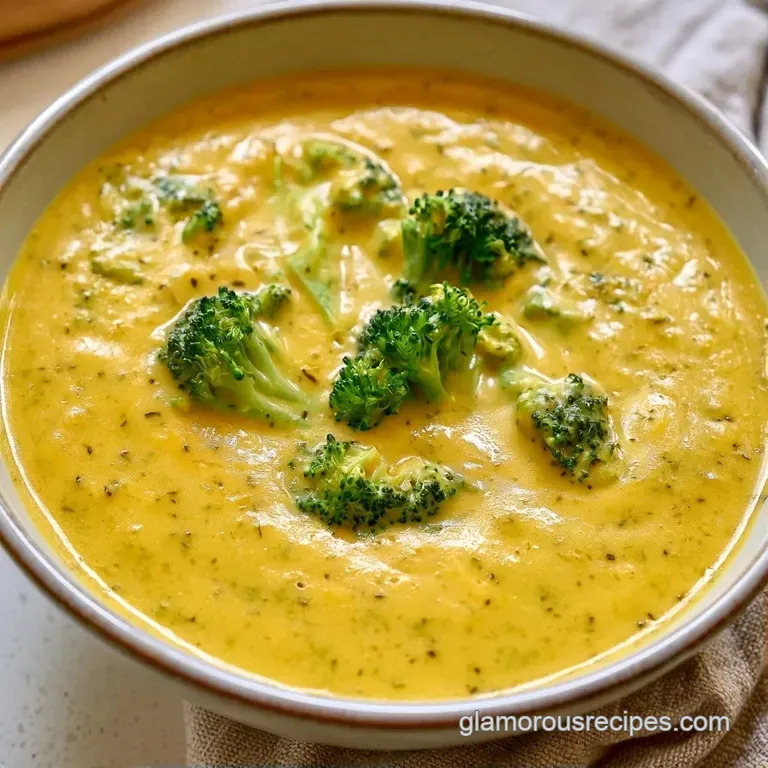 Velvety green soup in a modern bowl, garnished with a swirl of white cream and crunchy toasted croutons.