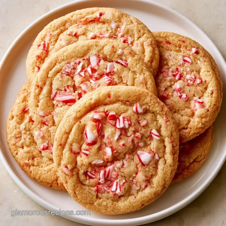 Candy Cane Cookies: Buttery Peppermint Snap