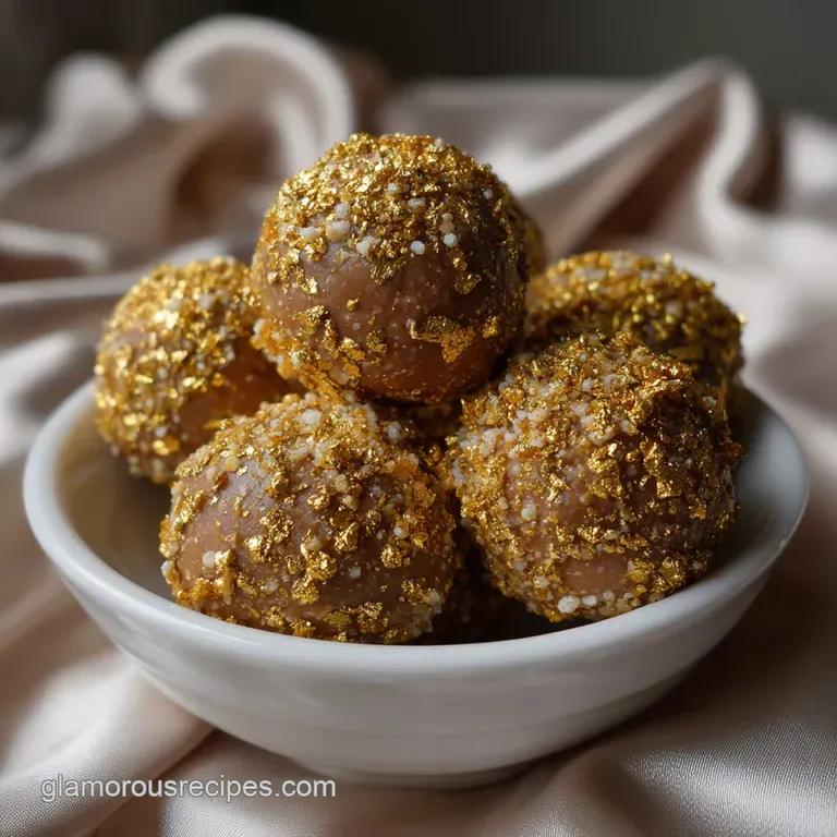 Cute New Year Desserts Fun and: Boozy Truffles