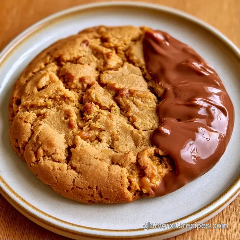A stack of chewy brown cookies on a white ceramic plate, paired with a glass of cold milk and a linen napkin.