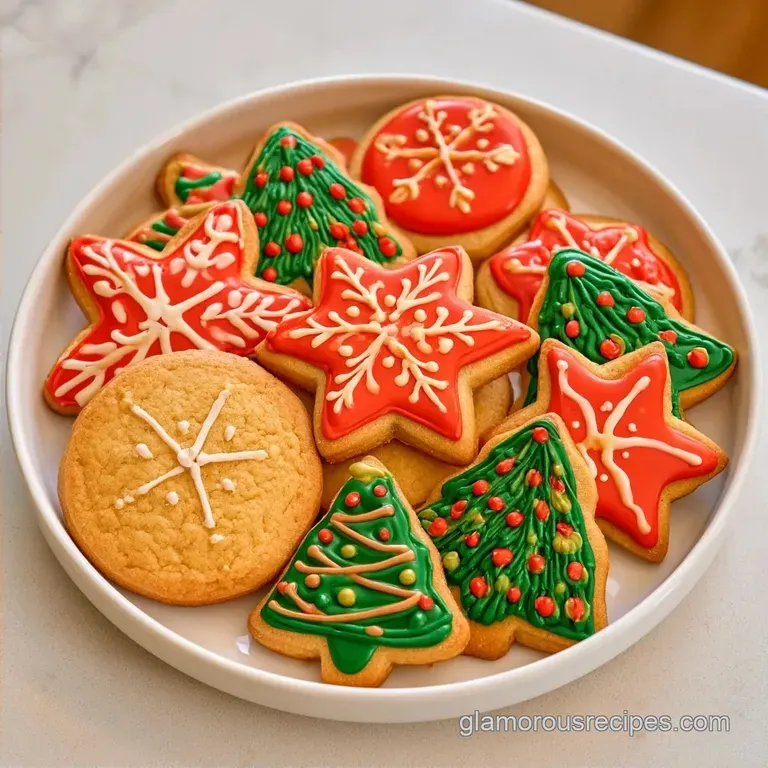 Christmas Cookies With Royal Icing: Crisp Base