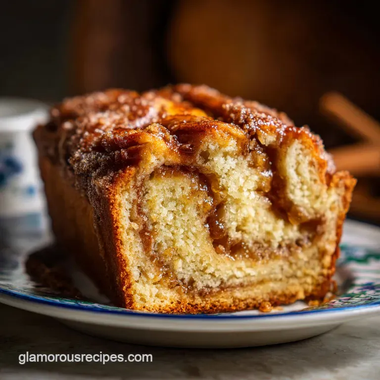 Moist and Sweet Cinnamon Apple Bread for Fall