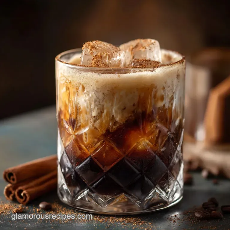 Carajillo: the Classic Iced Espresso Cocktail with Licor 43 presentation