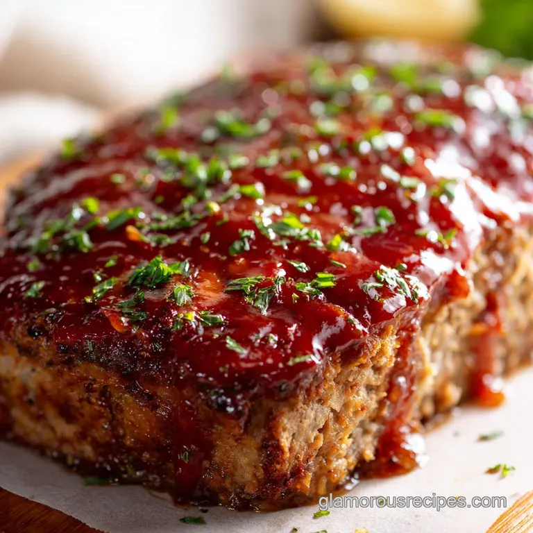 Cracker Barrel Meatloaf: Copycat Recipe for the Perfect Comfort Dinner presentation