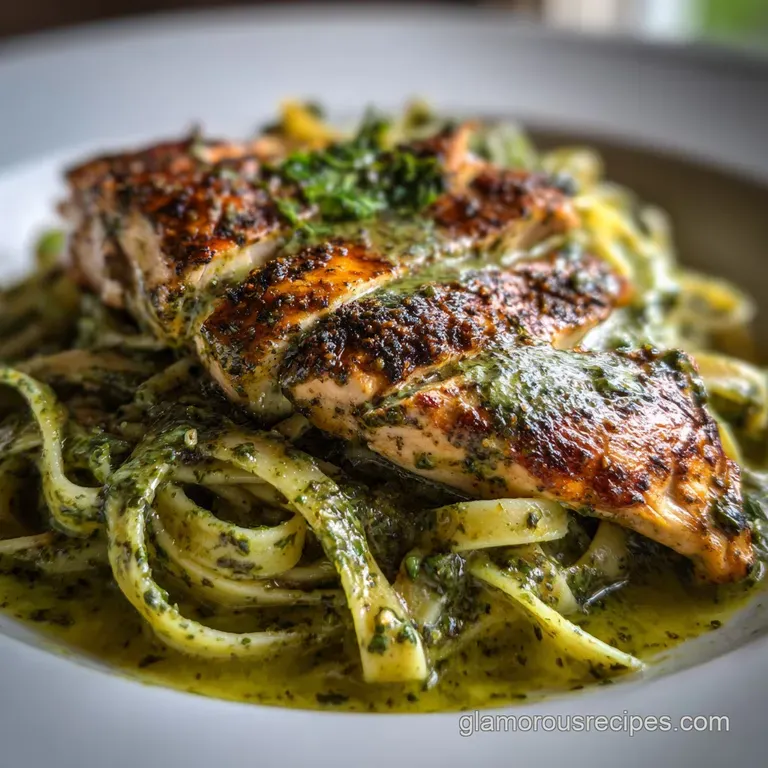Creamy Pesto Chicken Recipe