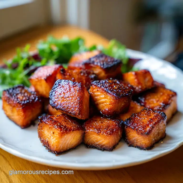 Salmon Bites Recipe: Crispy and Caramelized