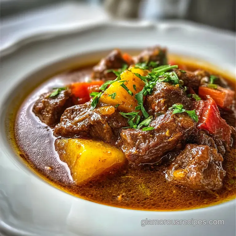 Crockpot Recipe with Beef Stew
