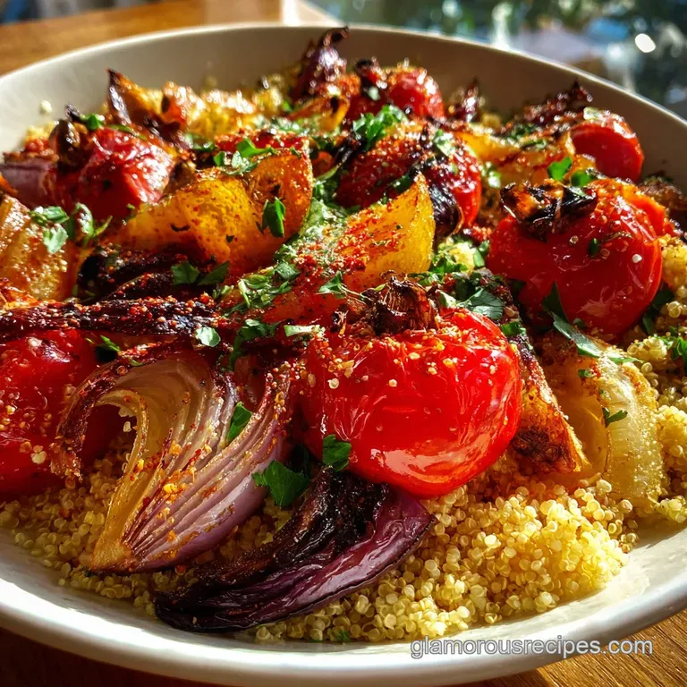 Daniel Fast Recipe with Roasted Vegetables