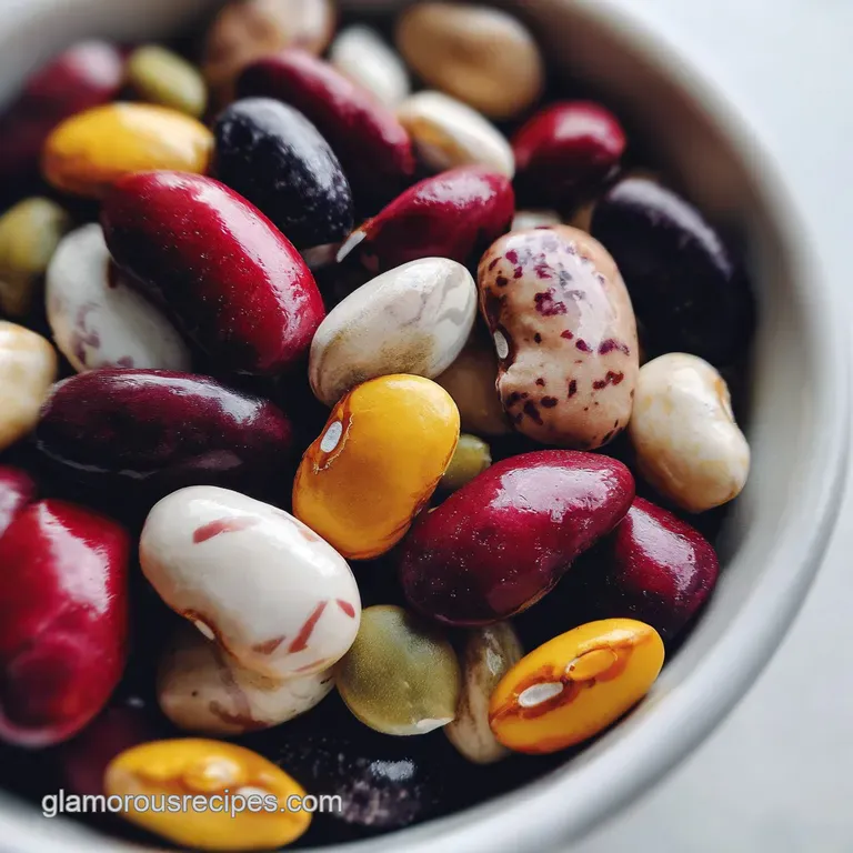 Warm, inviting bowl of hearty soup with vibrant vegetables and herbs, steam rising, presented beautifully on a rustic surf...