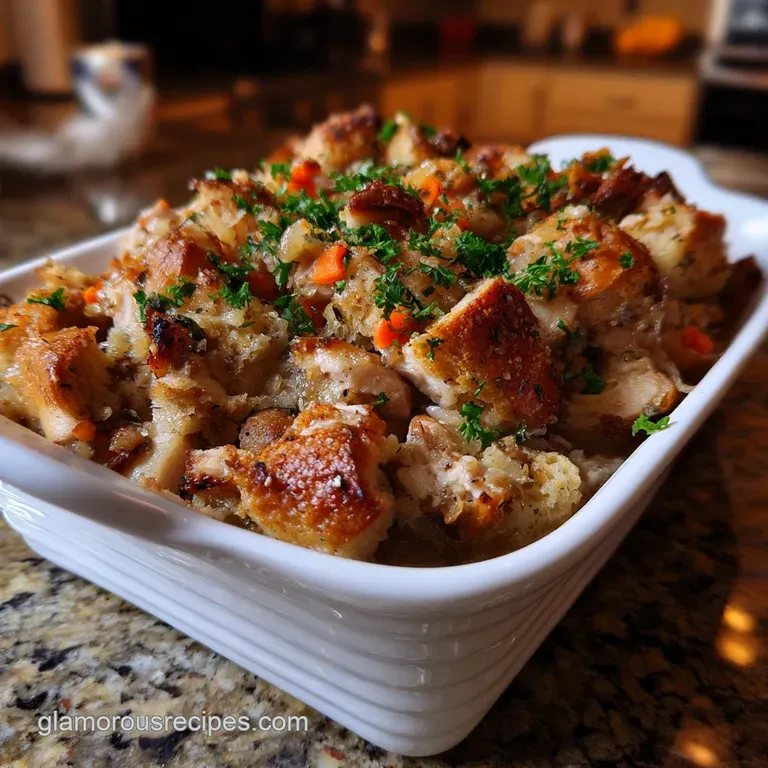 The Ultimate Easy Crockpot Chicken and Stuffing