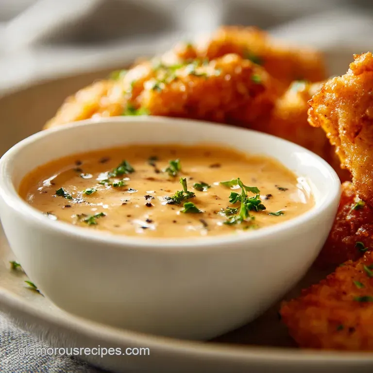 Chickfila Sauce: the Real Deal Homemade Copycat Dipping Sauce presentation