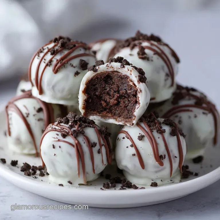 Oreo Balls: the Easiest No-Bake Truffles Ever presentation