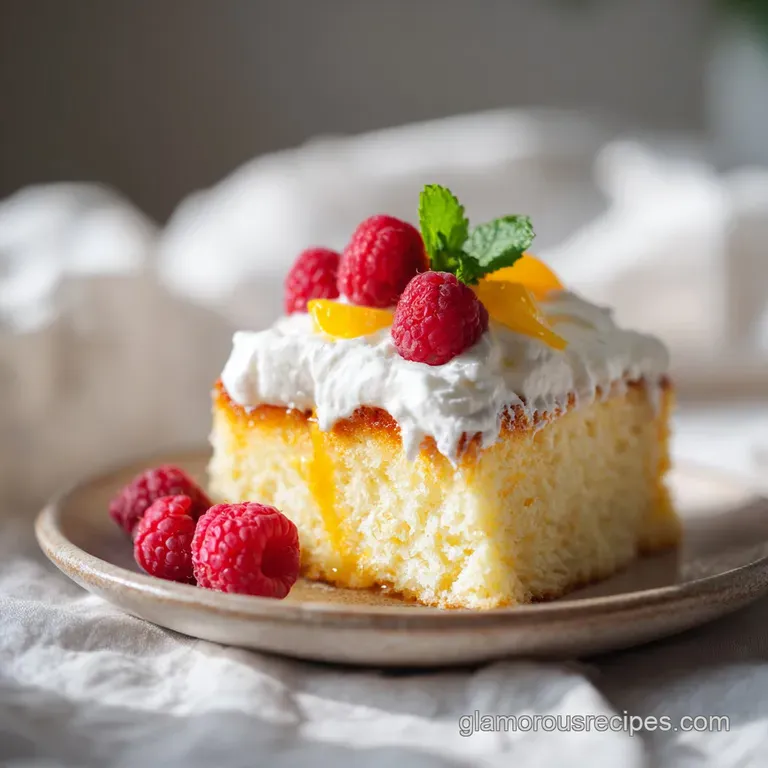 Easy Tres Leches Cake: Silky and Moist