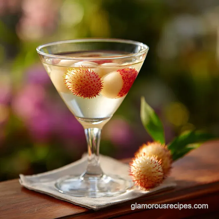 Lychee Martini: The Crisp Floral Cocktail Classic