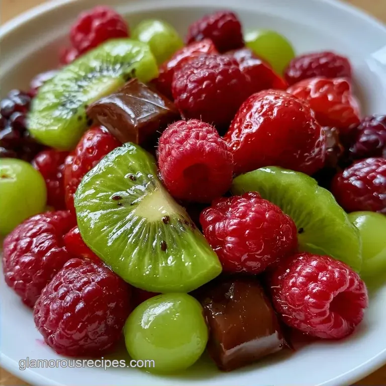 Fruit Chocolate Board in 20 Minutes