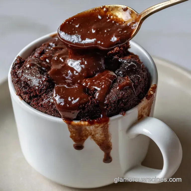 Mug Brownie: The 60-Second Fudgy Microwave Fix