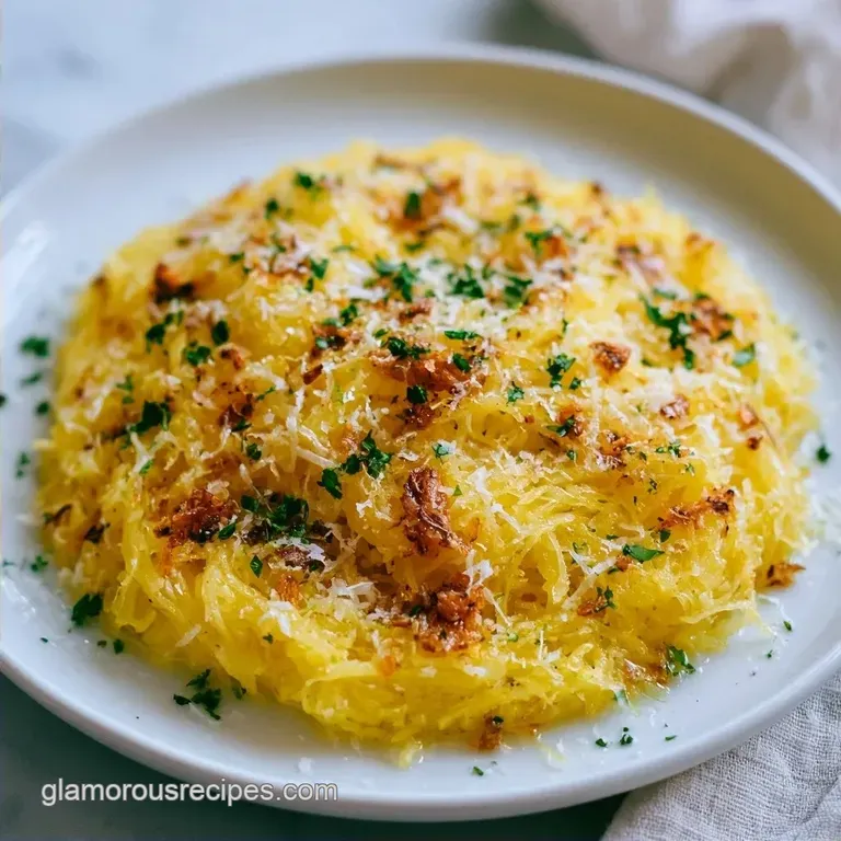 Roasted Garlic Parmesan Squash