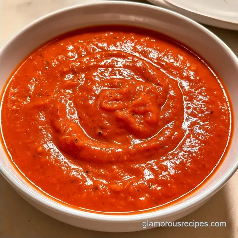 Velvety High Protein Tomato Soup