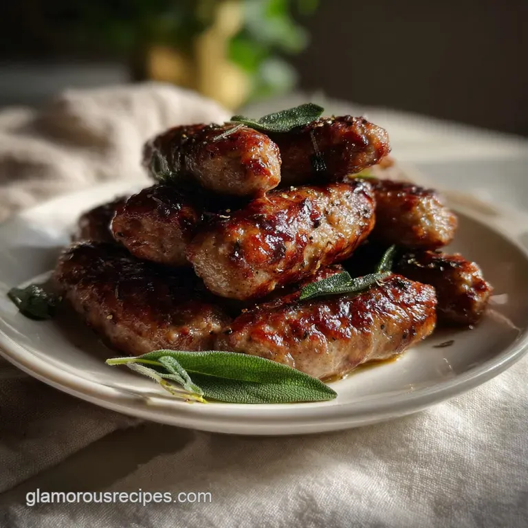 Succulent Beef Breakfast Sausage Recipe