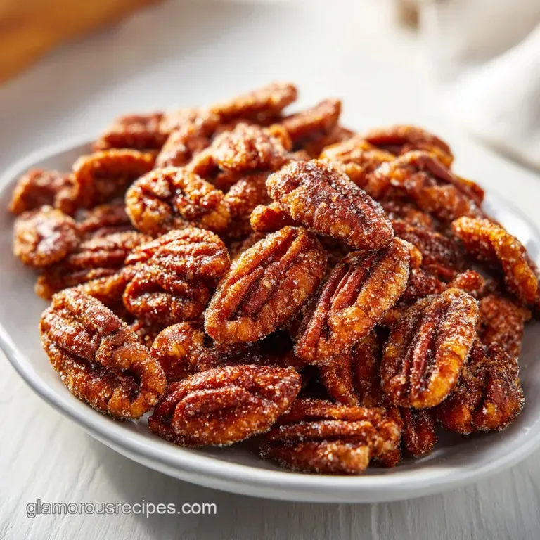 Cinnamon Sugar Pecans: Crackly and Toasted