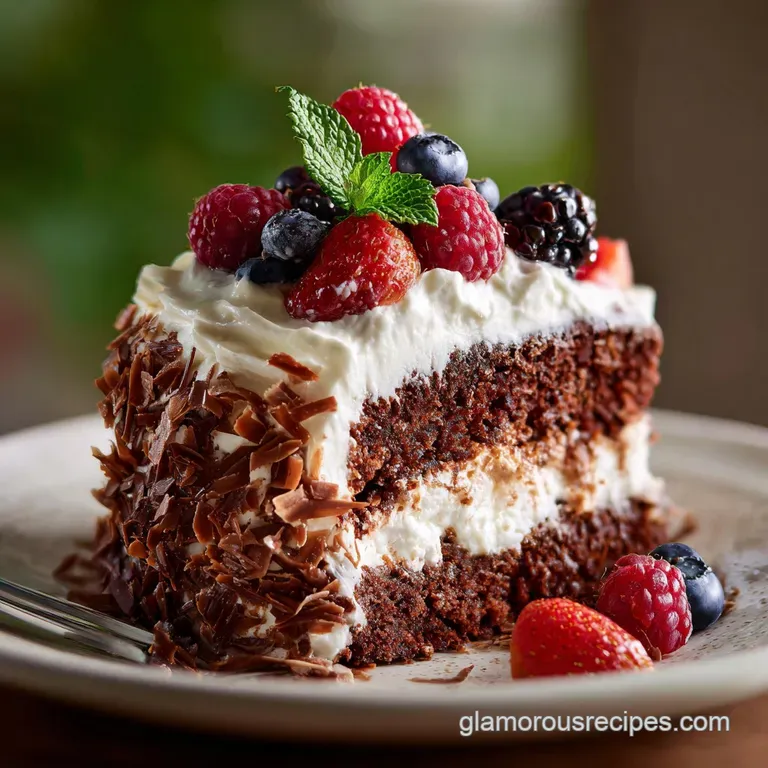 Homemade German Chocolate Cake: Silky and Rich