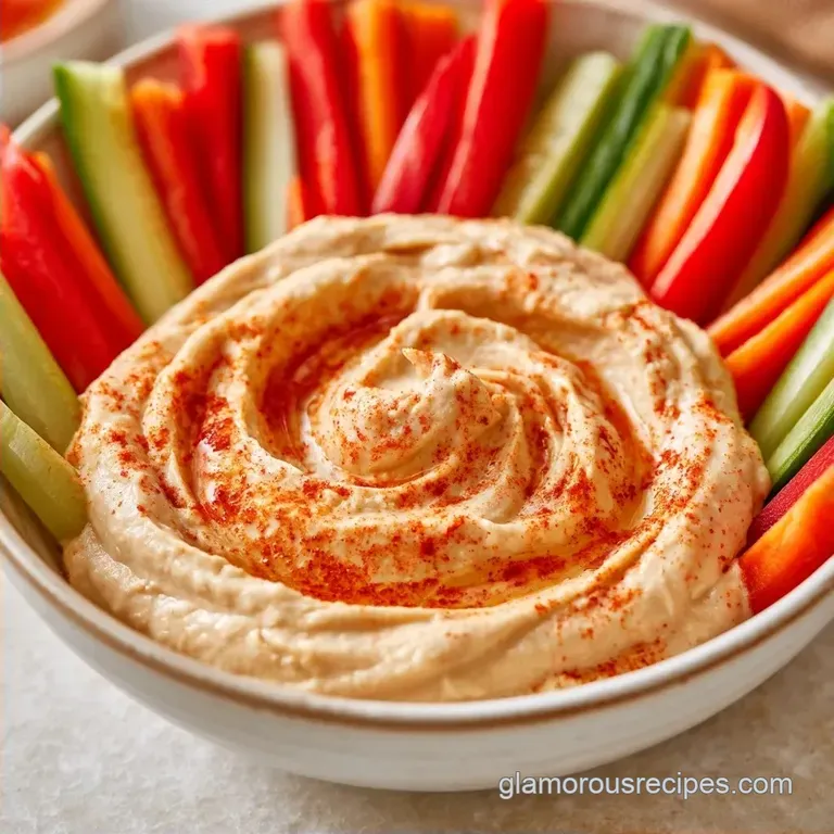 Hummus Veggie Board in 15 Minutes