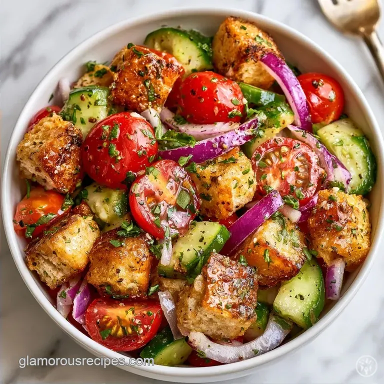 Authentic Italian Bread Salad: Roasted and Crisp