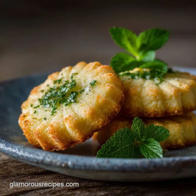 Lemon Balm White Chocolate Melting Moments (The Melissa Biscuit) presentation