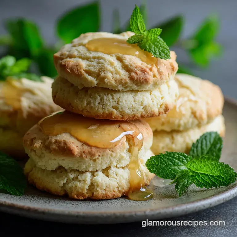 Lemon Balm White Chocolate Melting Moments (The Melissa Biscuit)
