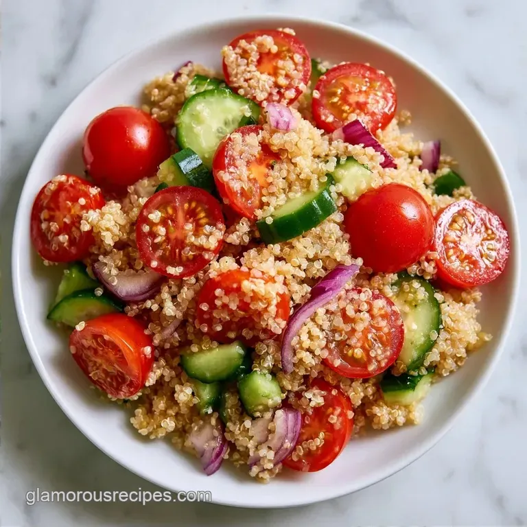 Healthy Lemon Quinoa Salad