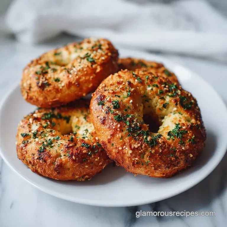 Low Carb Bagels: Golden and Chewy
