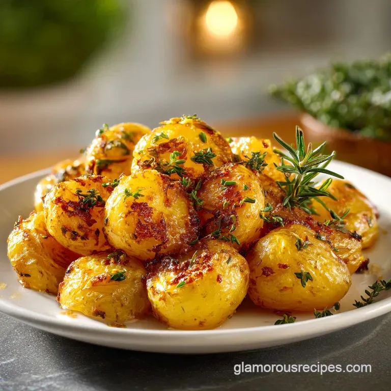 Melting Potatoes with Broth Braise