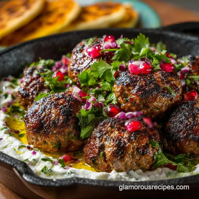Ground Lamb Recipes: The Ultimate Moroccan Kofta Skewers with Feta