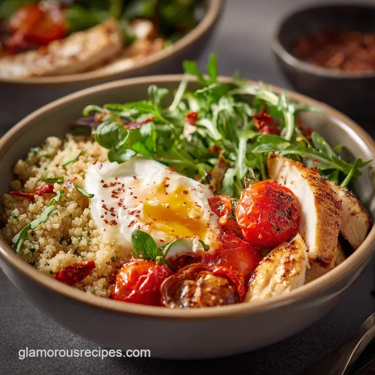 Mounjarofriendly meal preparation: Zesty Lime Chicken Batch Bowls