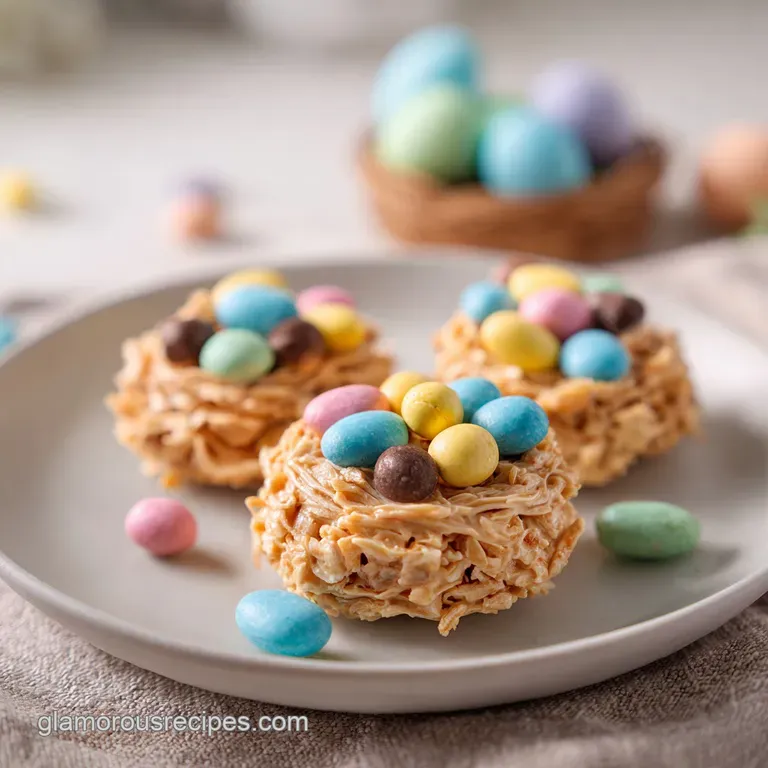 Peanut Butter Haystacks: Crunchy Butterscotch Nests