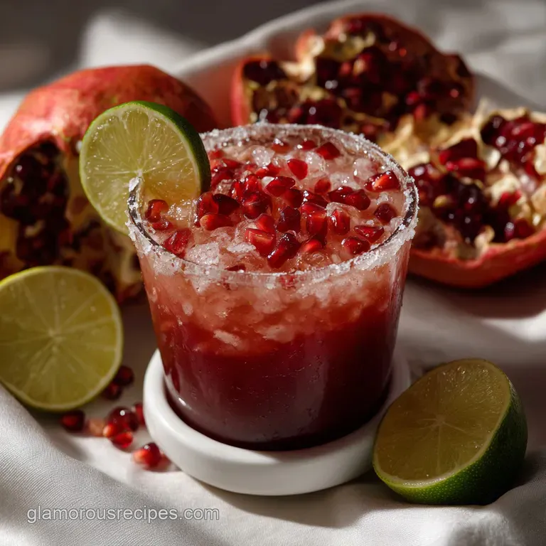 The Best Pomegranate Margarita Fall Drink Recipe