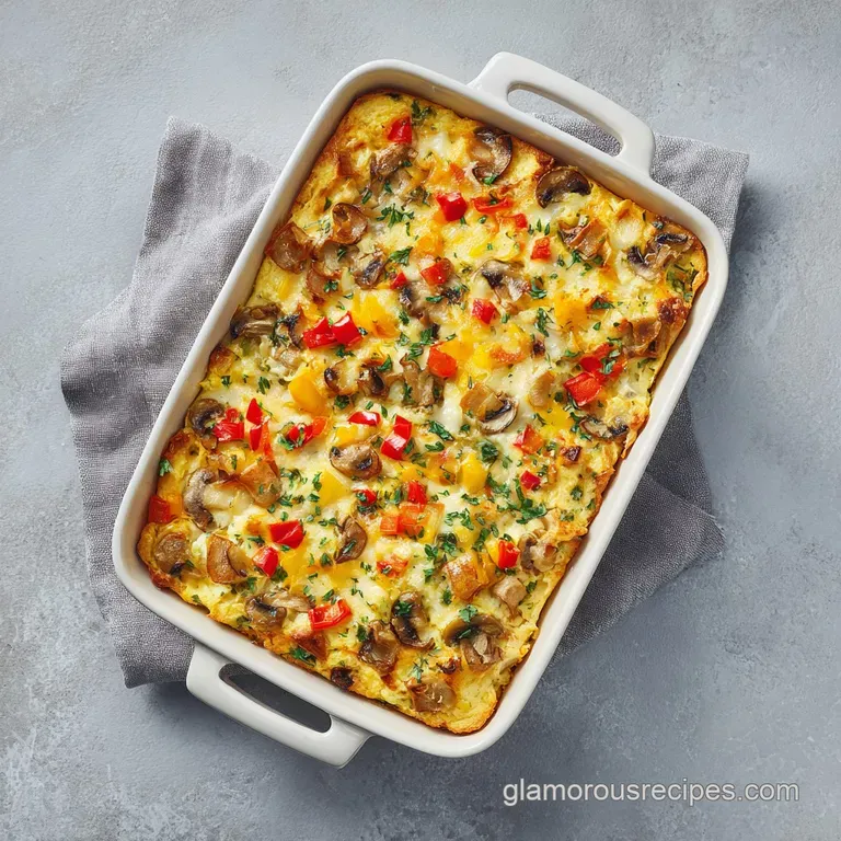 Christmas Breakfast Casserole: Savory and Make-Ahead