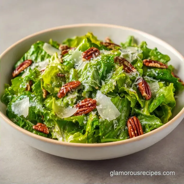 Simple Green Side Salad: Fresh and Crisp