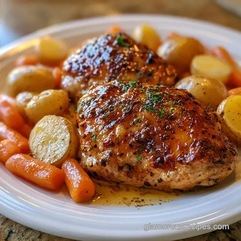 Simple Slow Cooker Feast: Honey Garlic Chicken