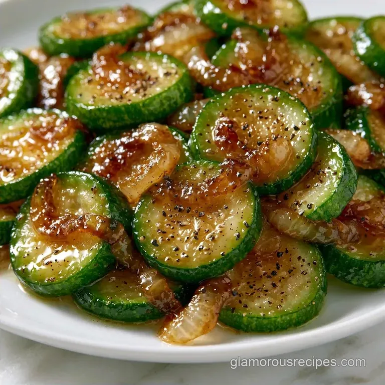 Skillet Zucchini with Parmesan