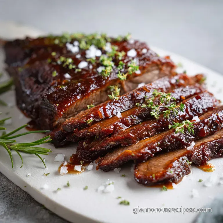 Oven Brisket: Slow Cooked Sunday Roast Masterpiece presentation