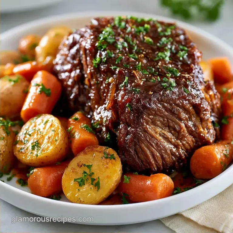 Slow Cooker Spring Roast: Tender and Moist