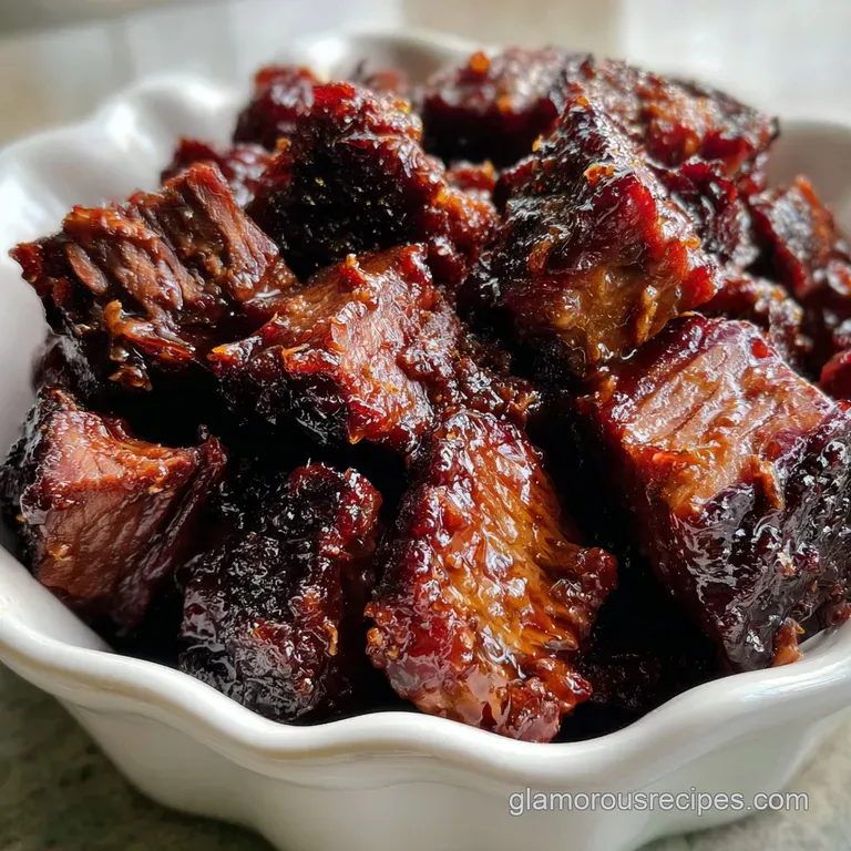Burnt Ends: Authentic Smoked Beef Brisket Recipe
