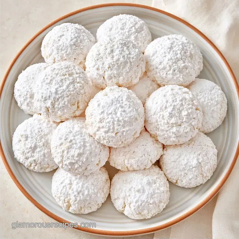 Melt-in-Your-Mouth Snowball Cookies